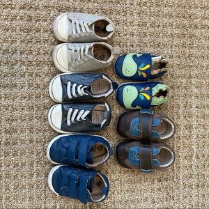 Lot of Toddler Shoes (Old Soles, See Kai Run) sizes 3.5-5
